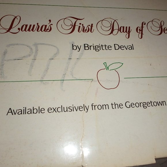 Laura’s First Day of School by Brigitte Deval 1990 - Picture 5 of 5